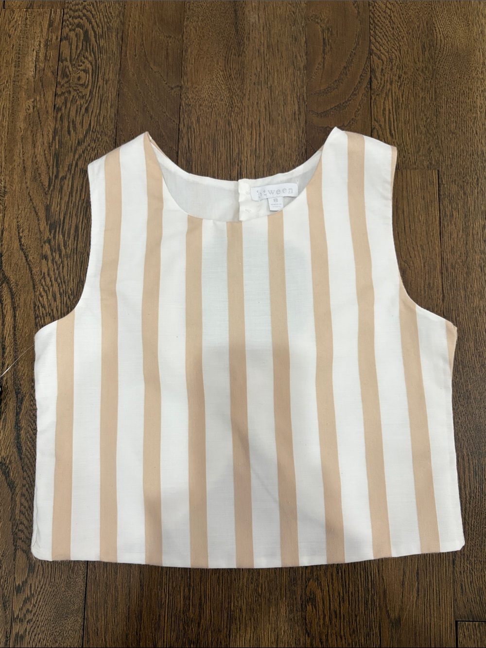 btween Sleeveless Tank Top with Skirt Set